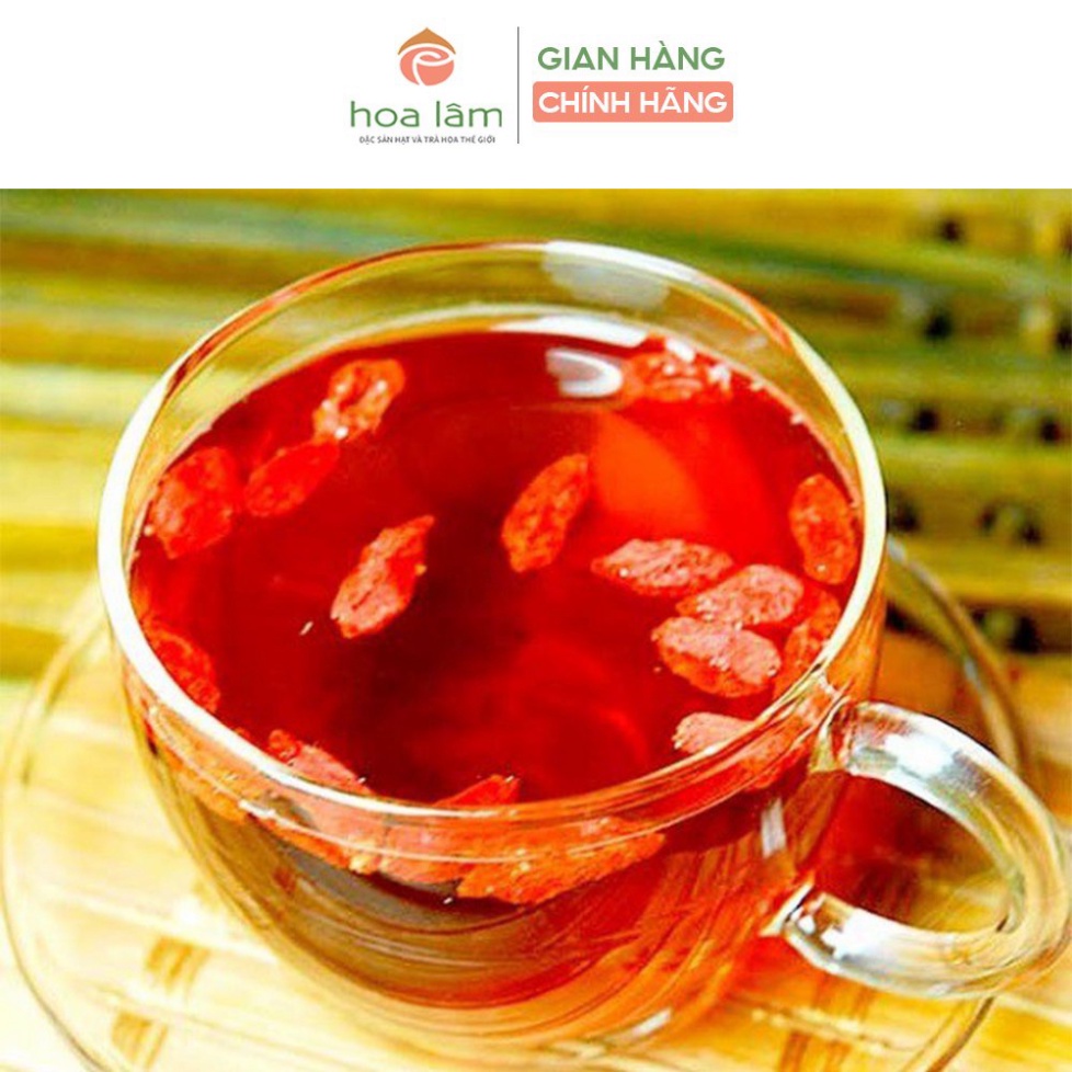 Kỷ tử đỏ hữu cơ Tây Tạng loại 1 Hoa Lâm tăng cường sức khỏe, bổ máu, thải độc gan 200g