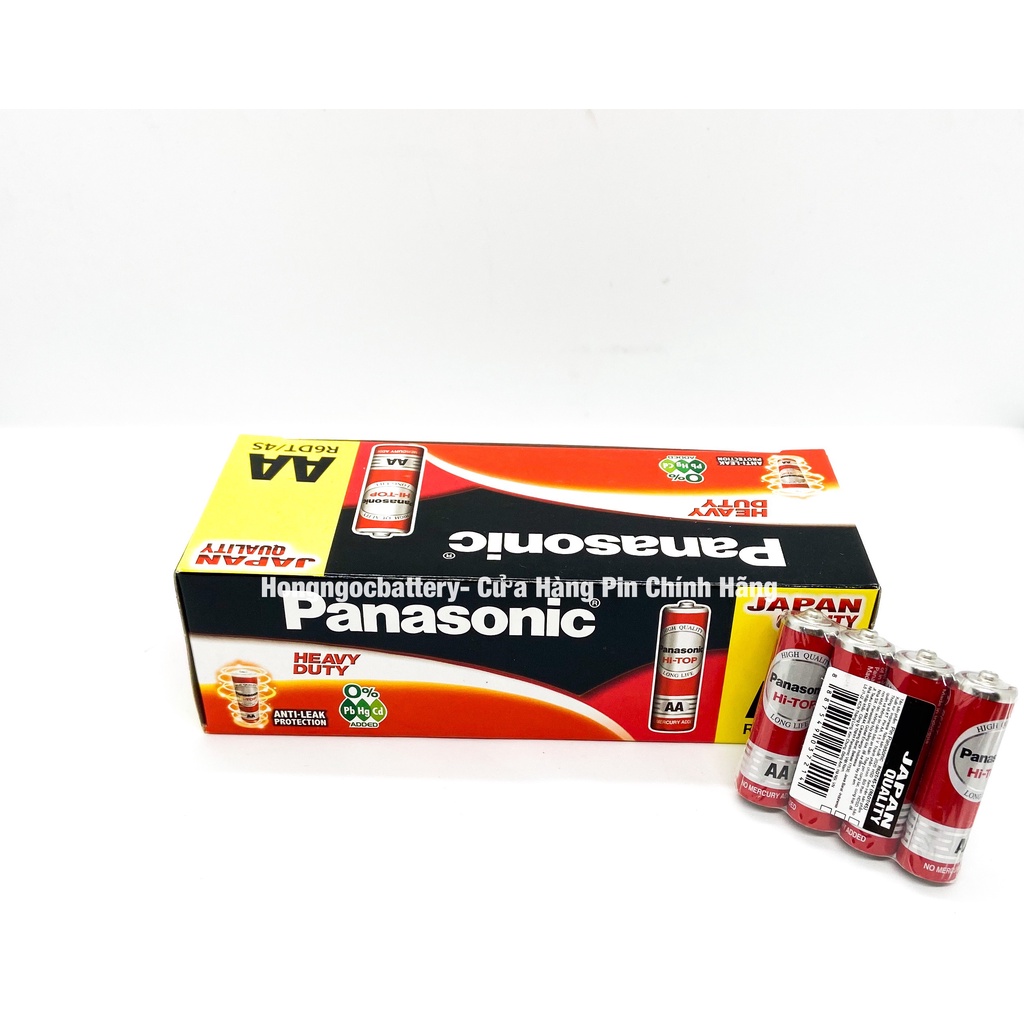 Hộp Pin AA 1,5V ( R6 , LR6 ) Panasonic R6DT/4S Hàng Chính Hãng