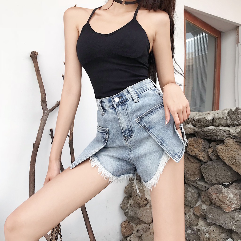 QUẦN SHORT JEANS NỮ ULZZANG - NEW ARRIVAL 2021