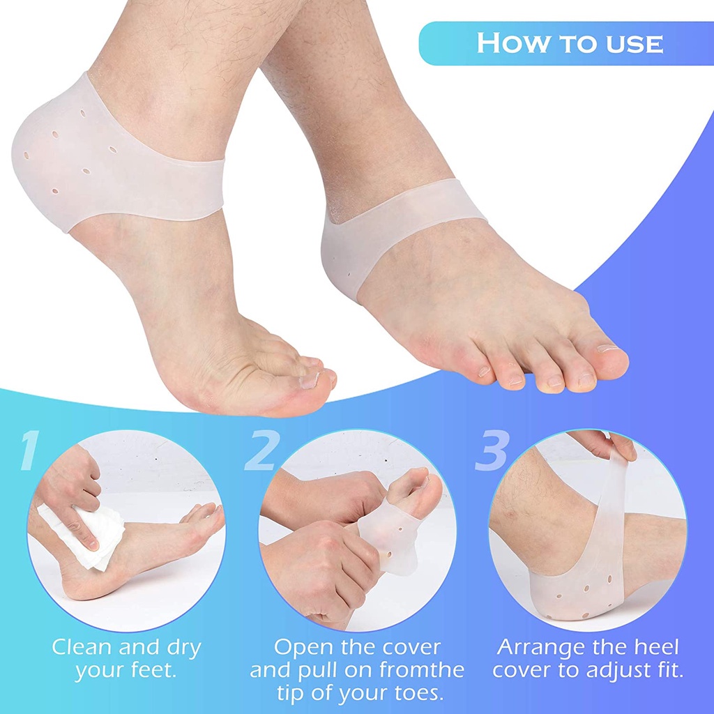 Miếng Đệm Lót Gót Chân Giảm Đau Nhức Xương Gót