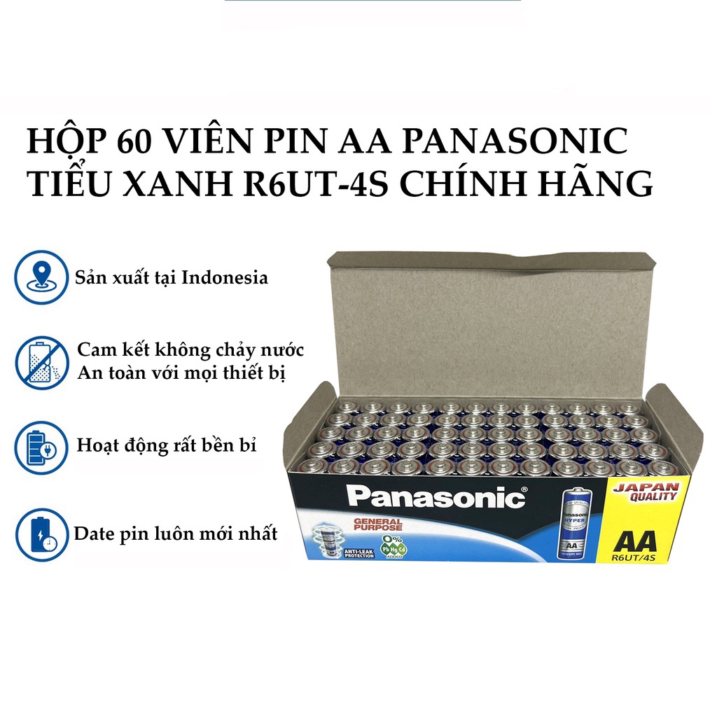 Pin AA Panasonic , pin tiểu 1,5V chính hãng