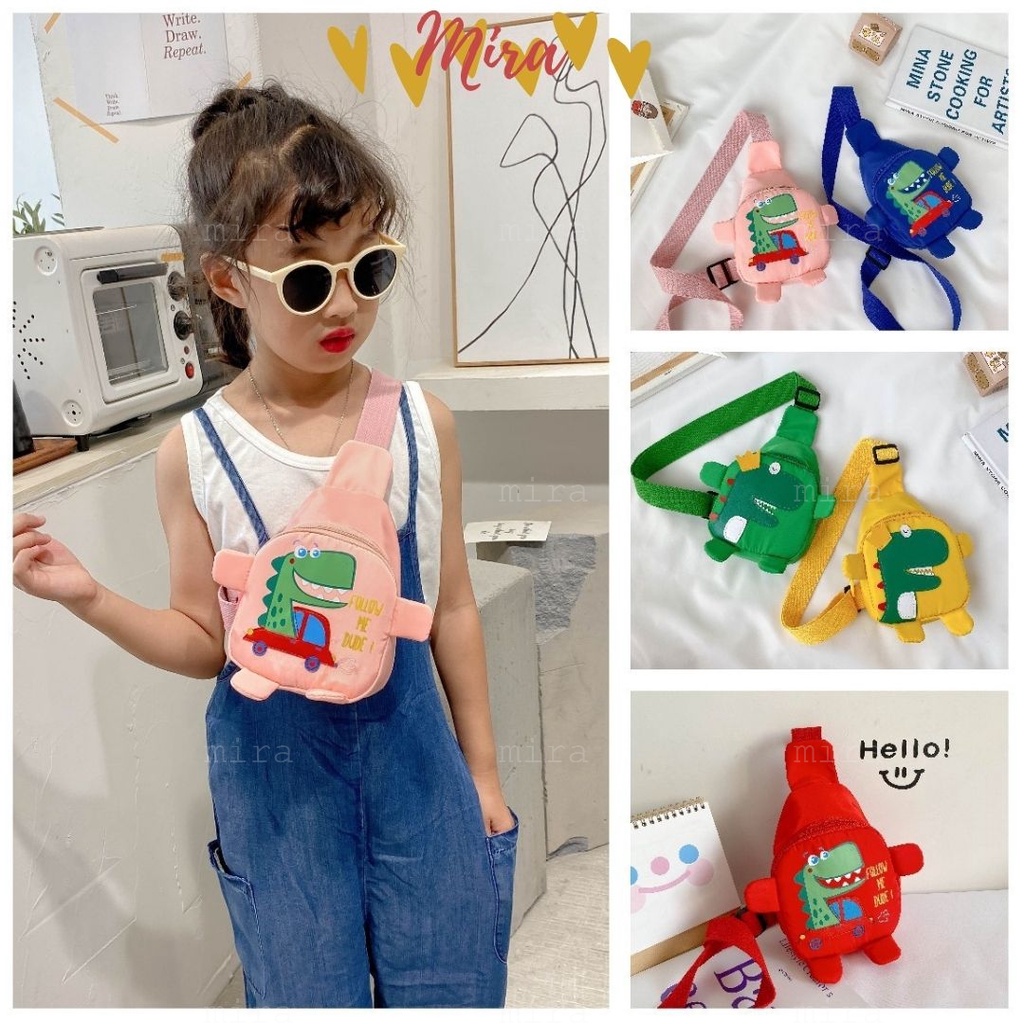 Túi Đeo Chéo Cho Bé Trai, Bé Gái, Mẹ Da Pu / Canvas Cá Tính Cute, Dễ Thương Túi Cho Bé MIRA-TV5025