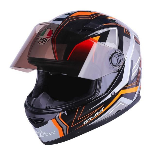 Mũ bảo hiểm AGU 11 Tem GT-Air, nón bảo hiểm đi phượt gọn nhẹ thể thao chỉ 1050g - ASA HELMETS