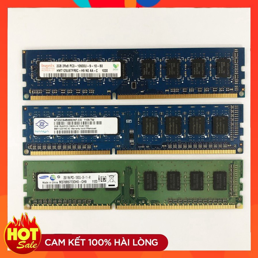 Ram máy tính để bàn 2GB DDR3 bus 1066 1333 nhiều hãng samsung hynix ... | WebRaoVat - webraovat.net.vn