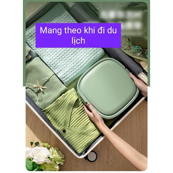 Máy Giặt Mini Gấp Gọn SOSEKI Nhật Bản Chính Hãng Khử Khuẩn Tia UV