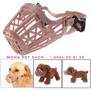 [ĐỦ SIZE] Rọ mõm nhựa dành cho chó hàng cao cấp loại 1