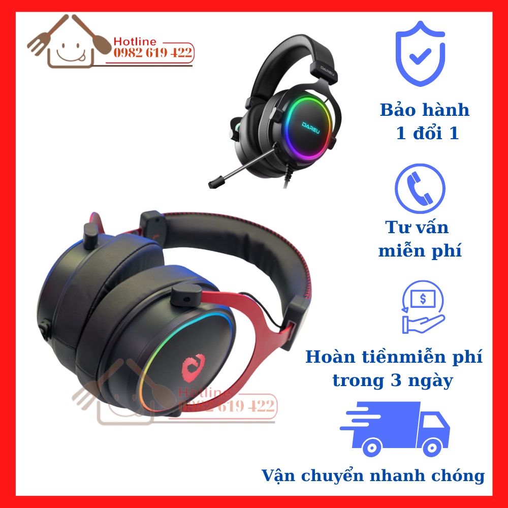 Miếng đệm ốp tai nghe dùng cho tai nghe DareU EH925S