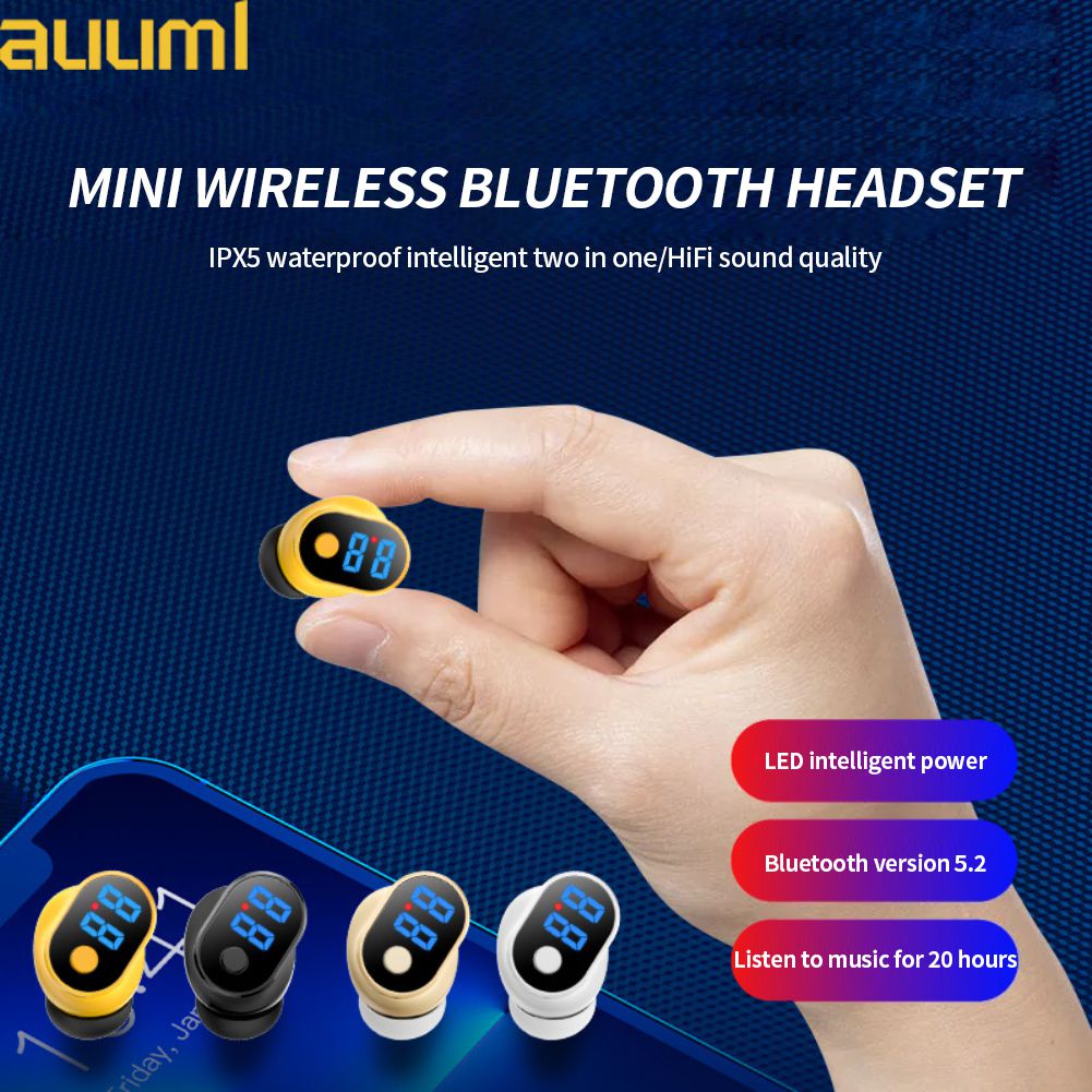 Tai Nghe Nhét Trong Q7 Bluetooth 5.2 Không Dây Chống Nước Chống Ồn Âm Thanh HiFi Phong Cách Thể Thao