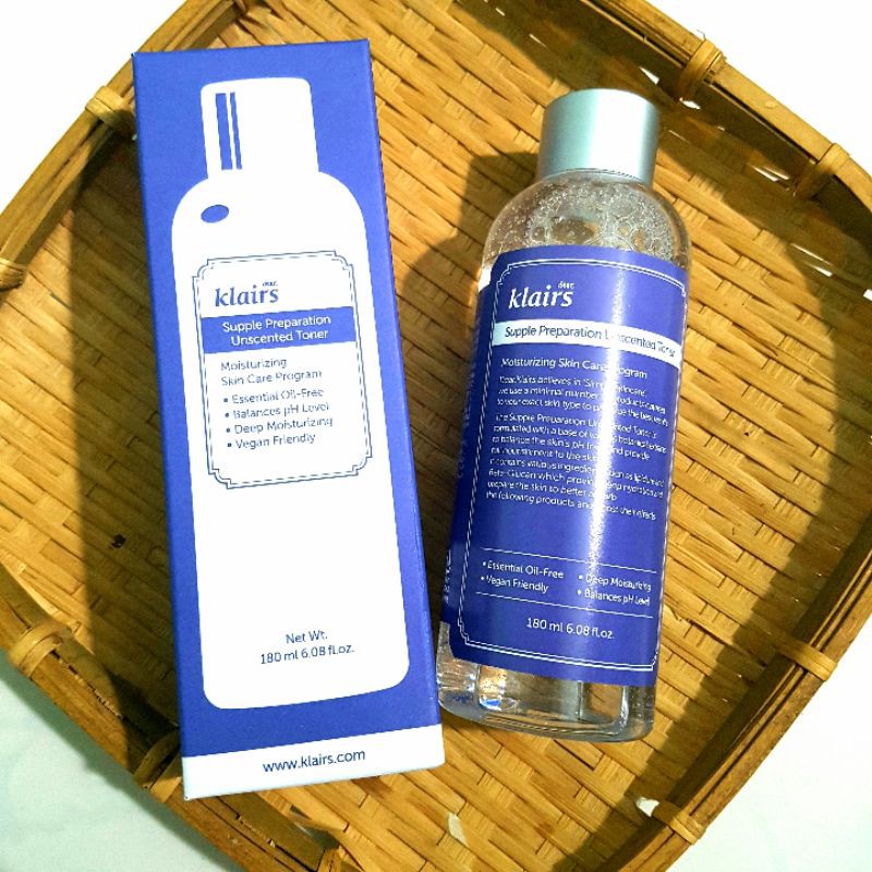 Nước Hoa Hồng Klairs Supple Preparation Unscented Toner 180ml | BigBuy360 - bigbuy360.vn