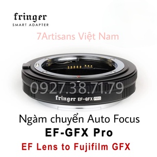 Ngàm chuyển Auto Focus siêu nhanh Fringer EF-GFX Pro cho Fujifilm GFX và Fringer EF-FX Pro II cho Fujfilm Crop thumbnail