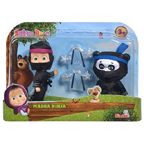 [Mã BMBAU50 giảm 7% đơn 99K] Đồ chơi búp bê MASHA AND THE BEAR Ninja Masha 109301050