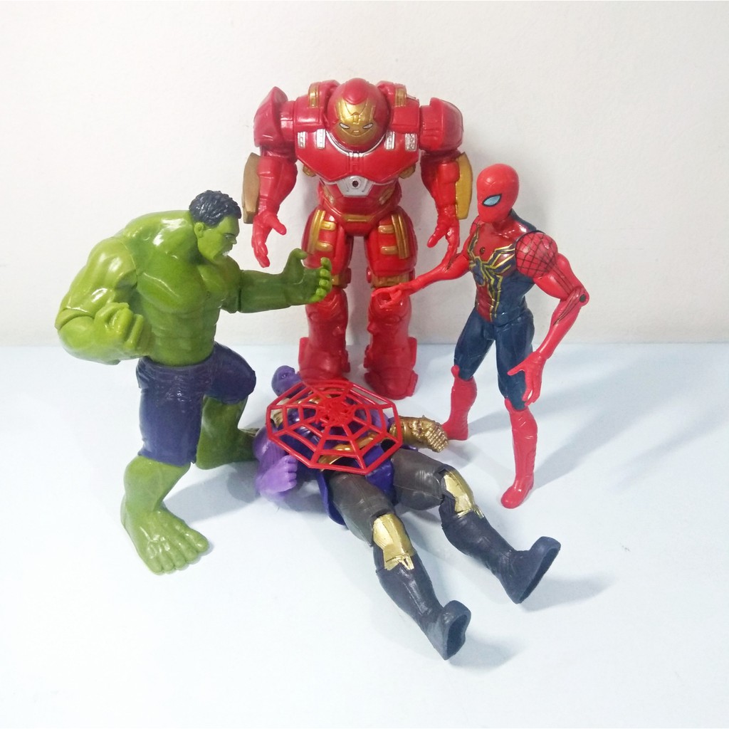 Bộ 6 Mô hình các siêu anh hùng trong thế giới vũ trụ Avengers. Siêu rẻ, đẹp cho bé