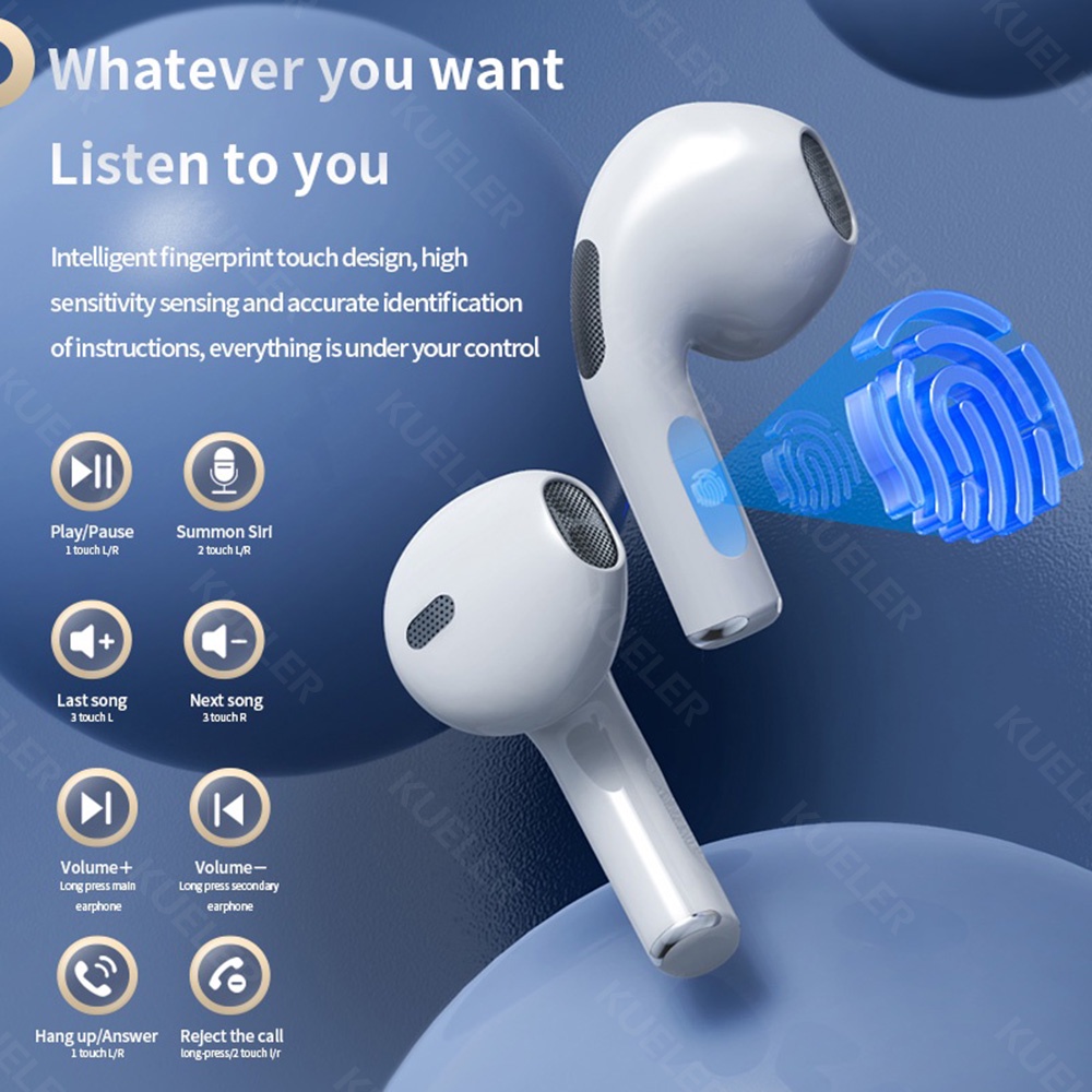 Tai Nghe Nhét Tai Bluetooth 5.0 Chống Ồn Đời Mới Với Hộp Sạc 6