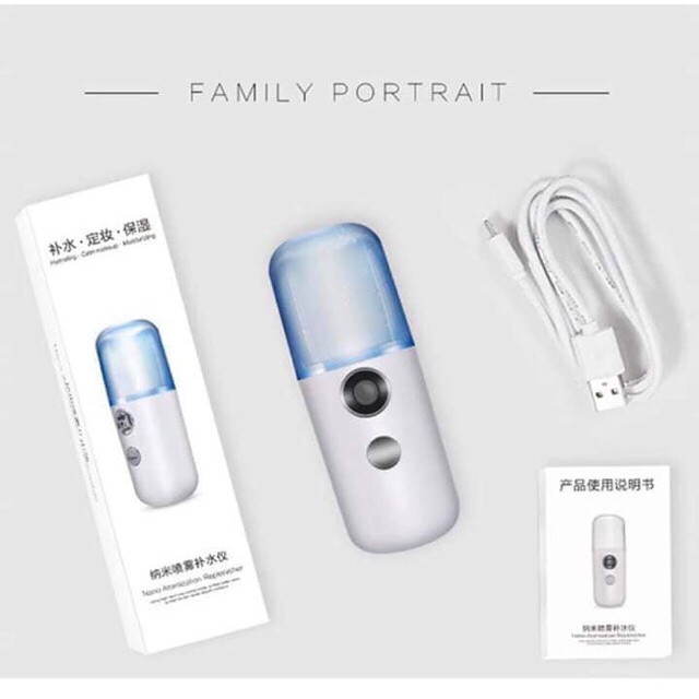 Máy Phun Sương Xông Hơi Mặt Nano Mini Cầm Tay Hàng Loại 1 | BigBuy360 - bigbuy360.vn