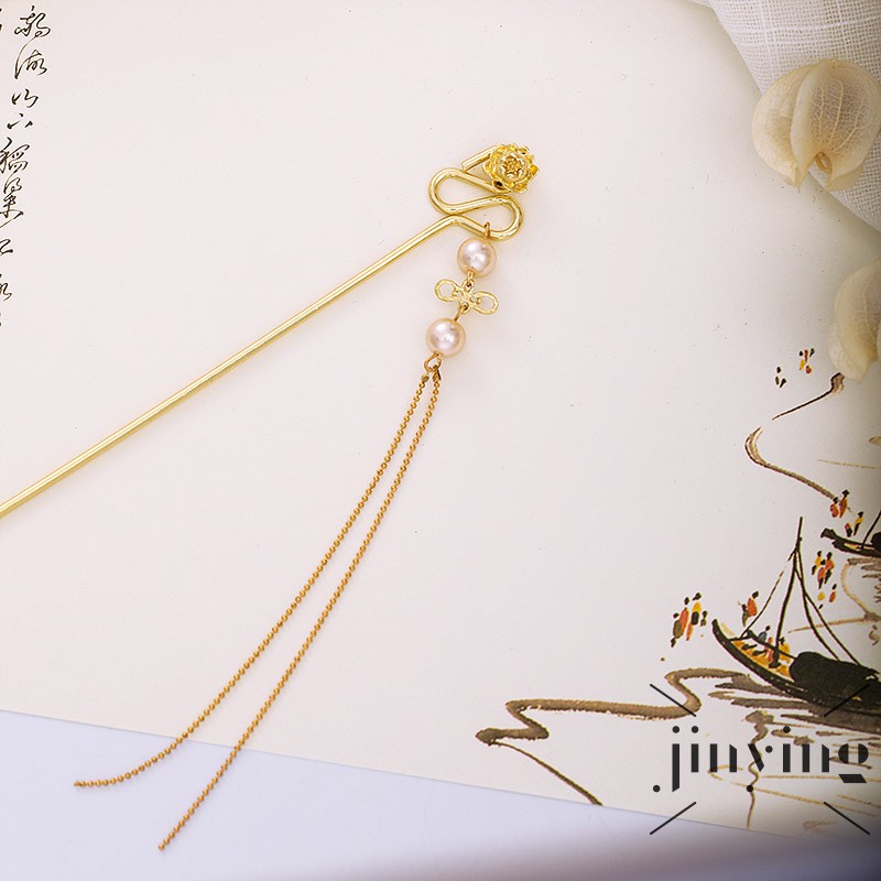 GETNOIVAS Trâm Cài Tóc Phong Cách Trung Hoa Cổ Điển Cho Nữ