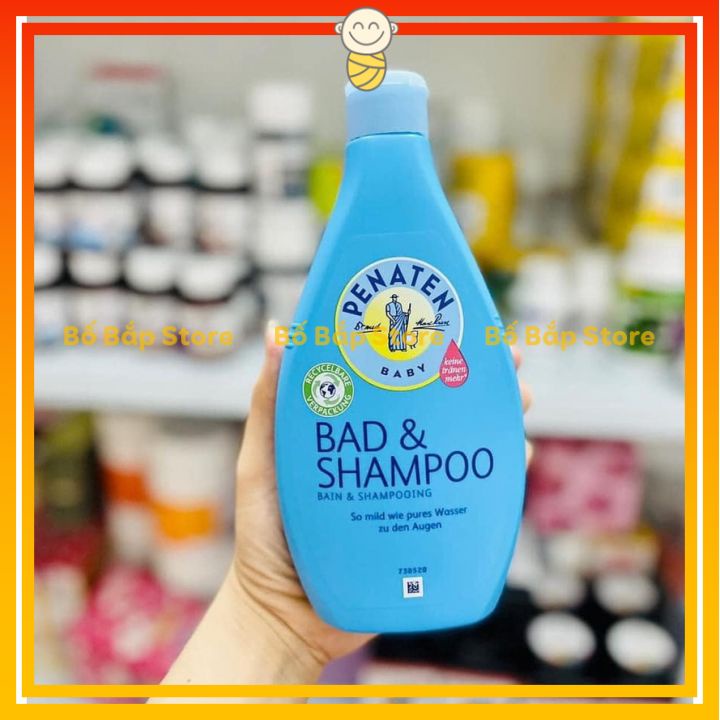 Sữa Tắm Penaten 2in1 ⚡𝟭𝟬𝟬% CHÍNH HÃNG⚡ Chống Cảm Cúm Cho Bé 400ml  - Dịu Nhẹ Với Làn Da Của Bé