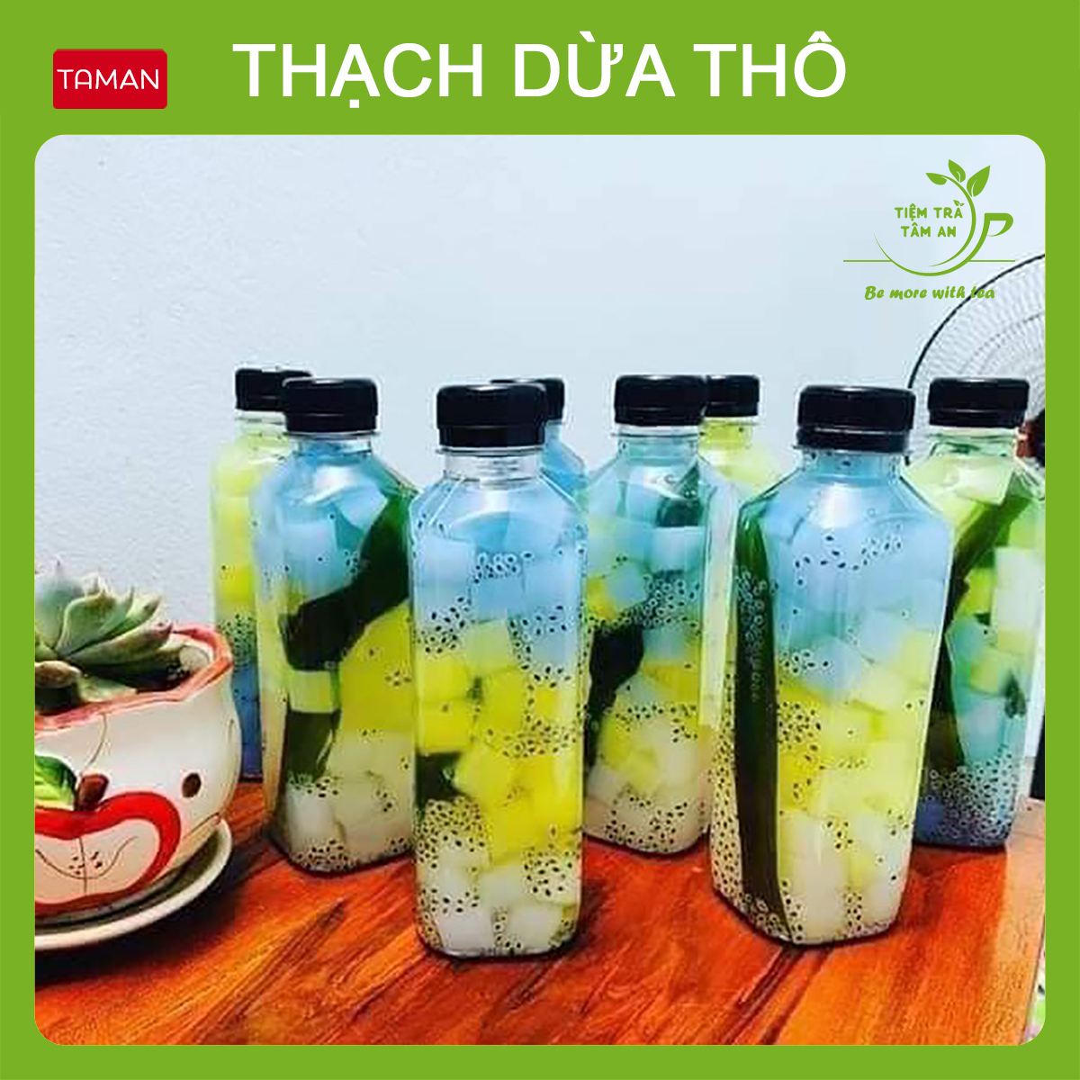 [Mã TIEMTA5K0 giảm 50%] Sỉ 1kg Thạch dừa thô - Thạch dừa thô Bích Liên Dương - Thạch dừa thô Minh Tâm tặng hương dừa | BigBuy360 - bigbuy360.vn