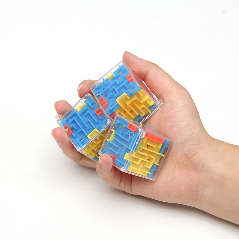 Đồ Chơi Khối Rubik 6 Mặt 3D Phát Triển Trí Thông Minh Cho Trẻ Em