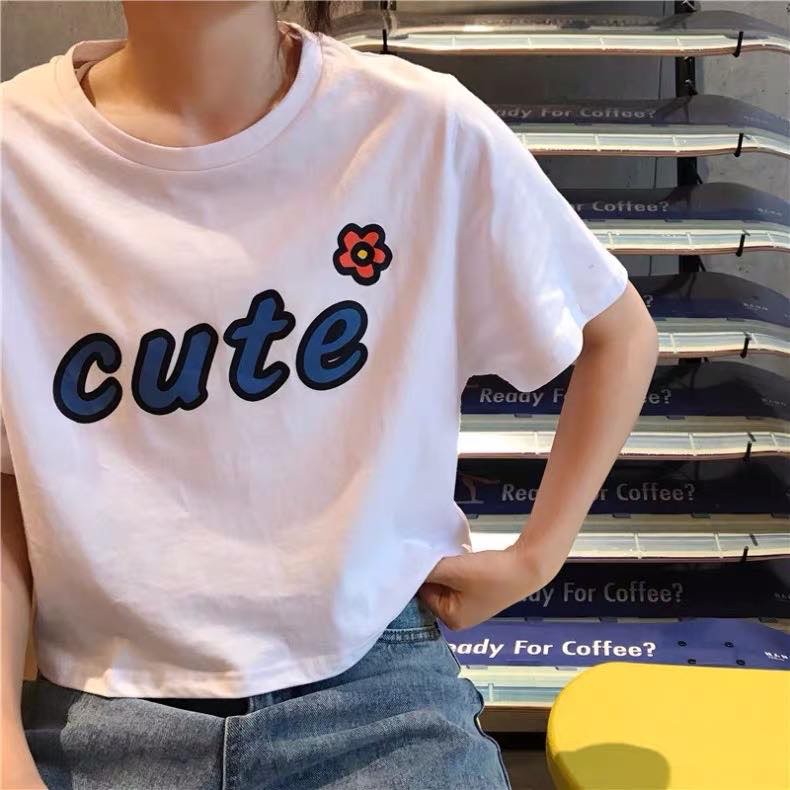 Áo croptop Cute ngắn tay NTA0320
