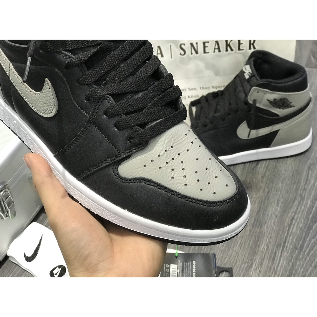 Siêu Phẩm Giày Thể Thảo Sneaker JD Đen Xám Cao Cổ SIêu Xinh Cao Cấp Ảnh Thật + freeship + Tặng Tất