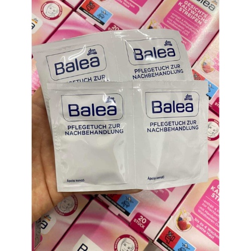 [CÓ TÁCH LẺ] Miếng wax lông mặt, bikini, body Balea 16 miếng, hàng Đức - Shop Mecici