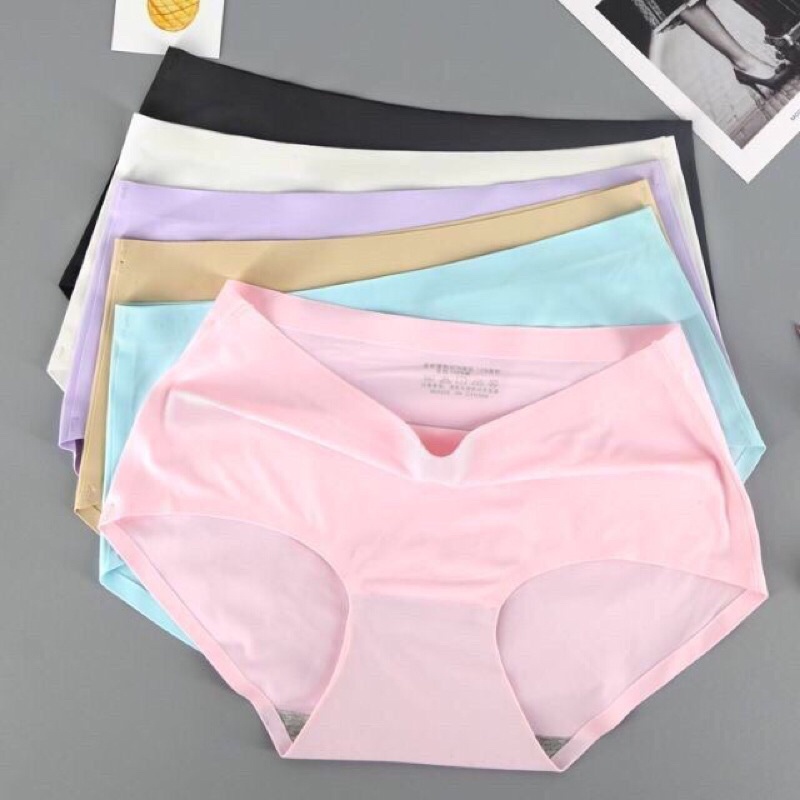 Combo 5 quần đúc trơn mềm mát màu da/ đen/ trắng không đường may cao cấp