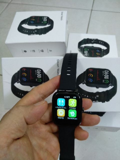 Đòng hồ thông minh DT35 tiếng Việt mới,màn hình 1.54,có nghe gọi