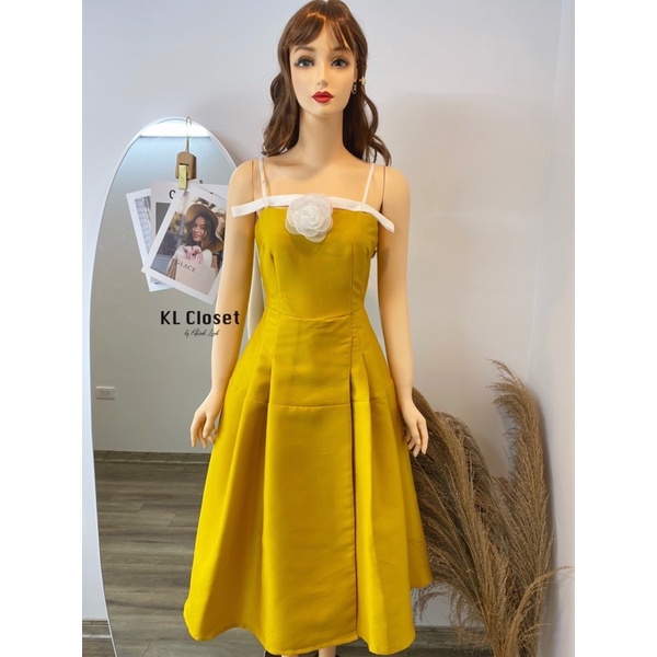 Váy hai dây đi tiệc hot