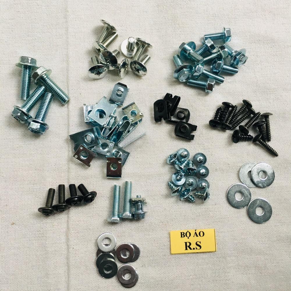 FULL BỘ ỐC DÀN ÁO DÀNH CHO XE HONDA WAVE RS CAO CẤP MỚI KENG XÀ BENG