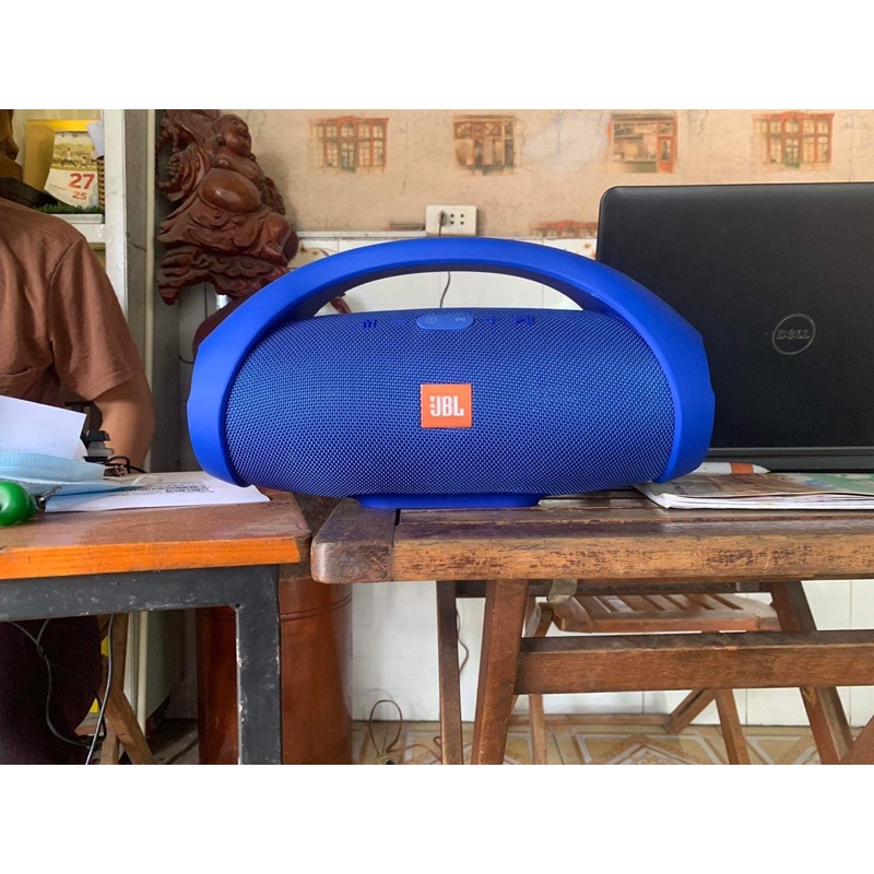 Loa bluetooth JBL Boombox Không Dây Có Quai Xách Cực Chất Dễ Đang Mang Vác Du Lịch Cắm Trại