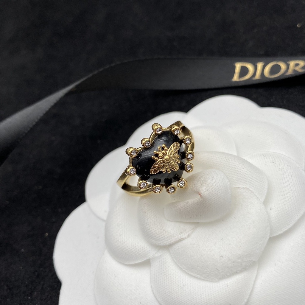 Nhẫn Hở Họa Tiết Chữ Dior Thời Trang Thanh Lịch Sang Trọng Cho Nữ