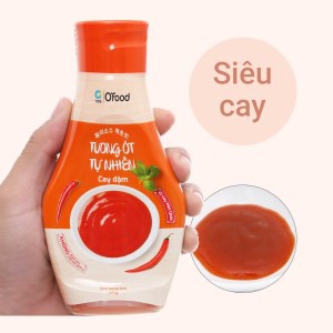 Tương ớt tự nhiên Ofood 250g Kết Hợp Giữa ớt tự nhiên Việt Nam Với Ớt gochujang Hàn Quốc