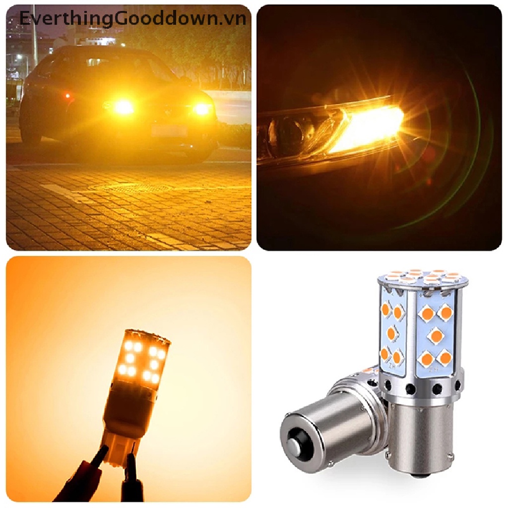 Everthinggooddown Đèn LED Tín Hiệu Xi Nhan 1156 7440 T20 3030 35smd W21W