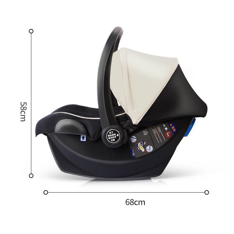 Ghế ô tô Ekobebe kiêm nôi xách tay