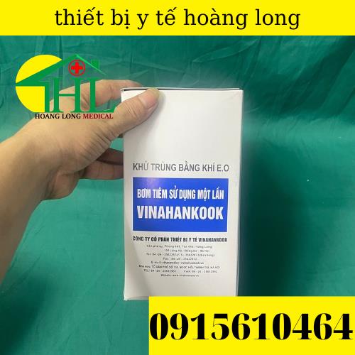 [Bán lẻ 10 chiếc] Bơm tiêm 1 lần Vinahankook 5ml