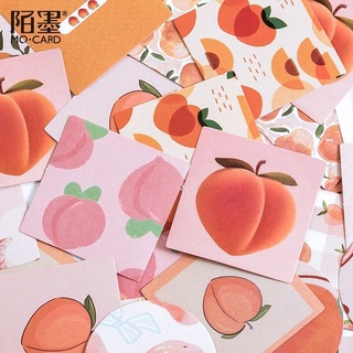 Hộp 45 miếng sticker trái đào