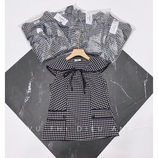 Áo dạ Vải tweed
