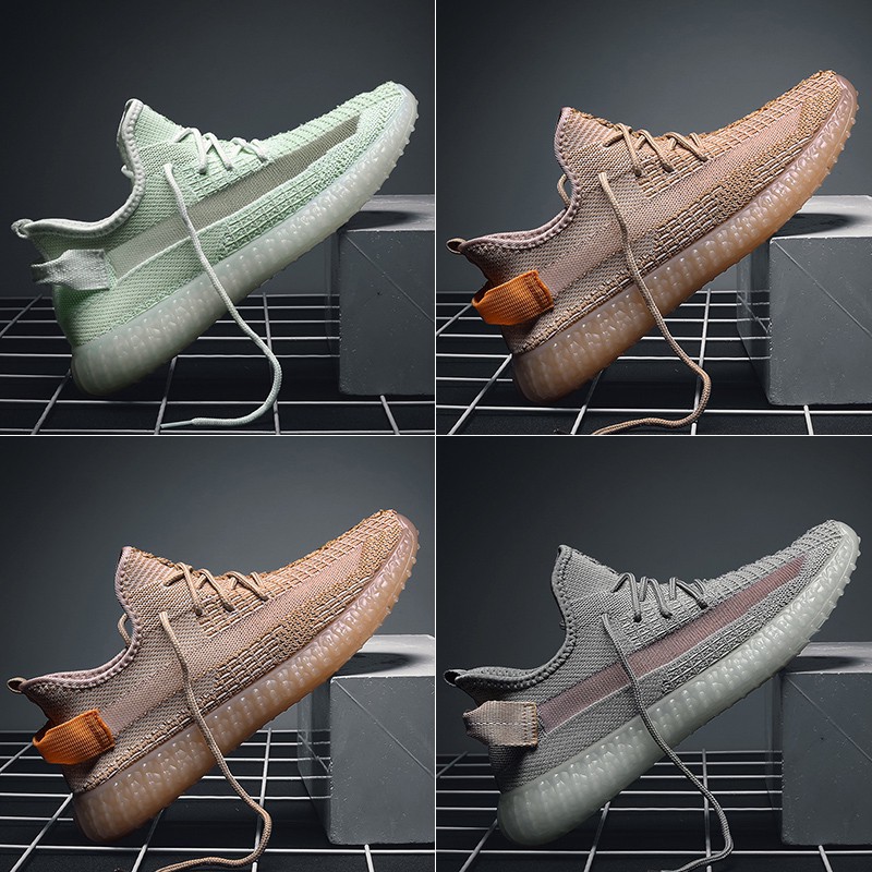 Giày nam kiểu dáng trẻ trung năng động◡Giày thể thao 350V2 Catwalk Yeezy họa tiết bầu trời đầy sao cá tính