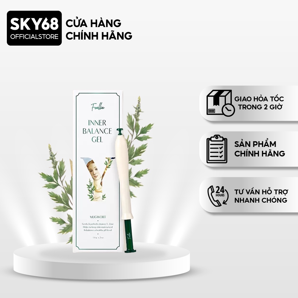 Dung Dịch Vệ Sinh Phụ Nữ Foellie Inner Balance Gel 1.6g/ống