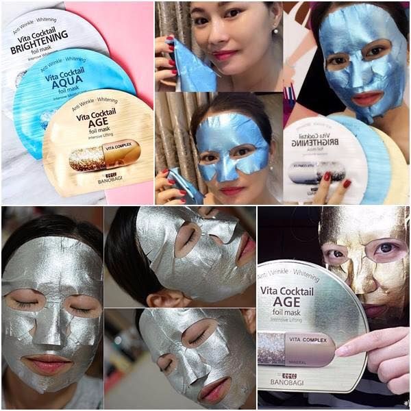 Mặt Nạ dưỡng da Banobagi Vita Cocktail Foil Mask