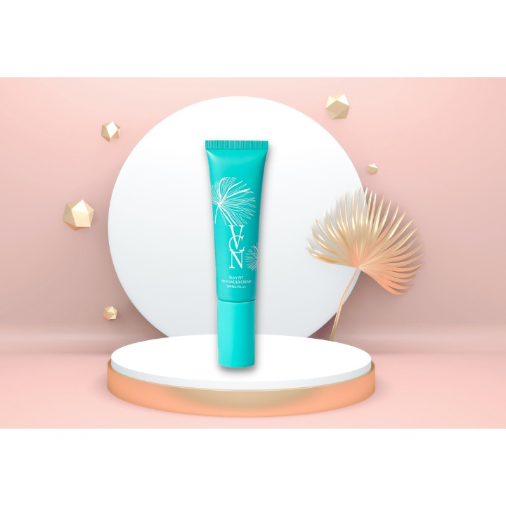 BB Cream VCN - Kem nền che khuyết điểm siêu mịn SPF50+ PA+++ màu Light Beige 20g - Tặng khăn mặt nén
