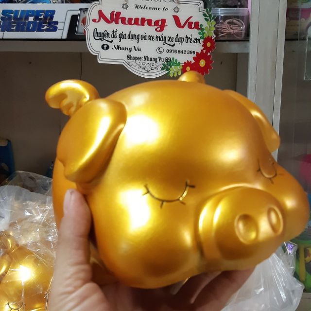 Heo vàng/ lợn vàng tiết kiệm siêu cuteeee