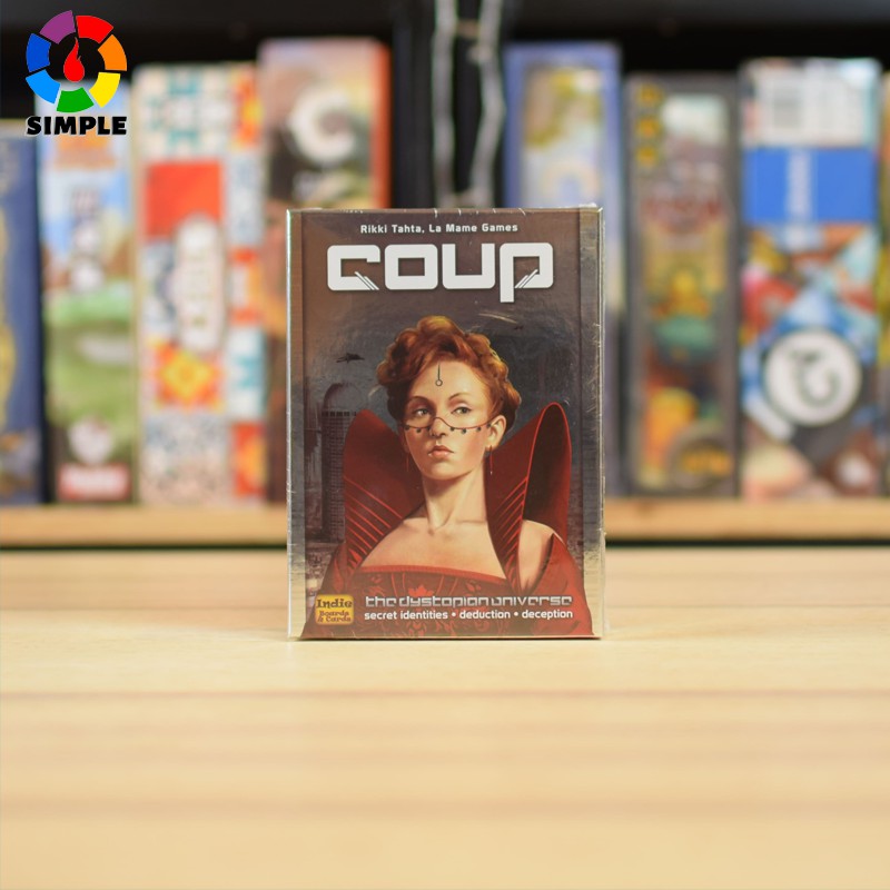 Trò Chơi Thẻ Bài Boardgame Coup - Cuộc Chiến Quyền Lực