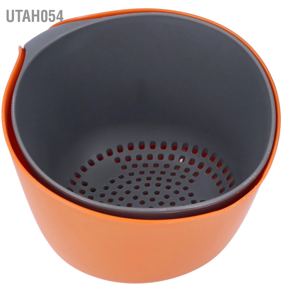 [Hàng Sẵn] Rổ Chậu 2 Lớp Có Tai Cầm Cỡ To/Nhỏ Việt Nhật 3392 Gia dụng Thành Luân【Utah054】