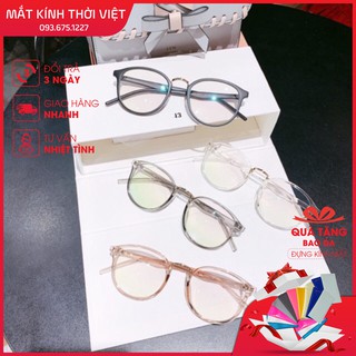 Mắt kính giả cận gọng dẻo siêu bền - gọng giả cận nam nữ Hàn Quốc M209 - Mắt Kính Thời Việt