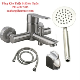 Trọn bộ sen tắm inox 304 kèm bát sen inox SNL906-VHS09