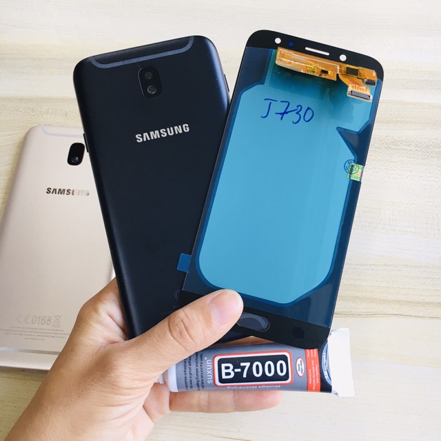 Combo Bộ Vỏ Sườn + Màn Hình Samsung J7 Pro Zin Hàng Cao Cấp (Tặng Tuýp keo)