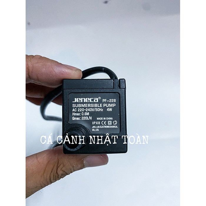 MÁY BƠM CHÌM HỒ CÁ JENECA PF228 4W