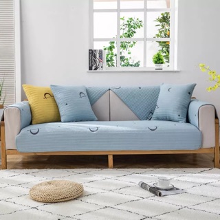 Bọc sofa cotton thêu mới 706 size 70*70cm