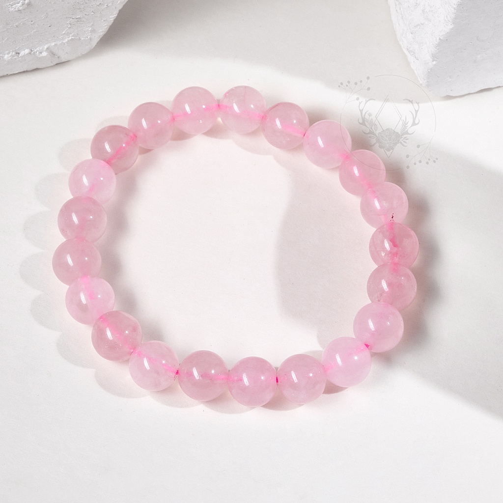 Vòng Tay Thach Anh Hồng Thiên Nhiên